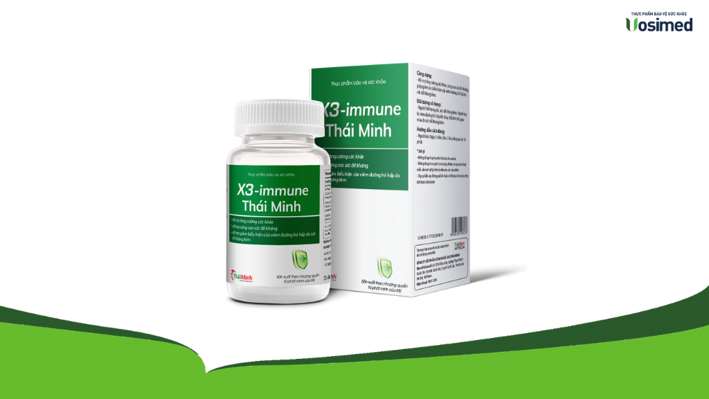  Sản phẩm X3-immune Thái Minh